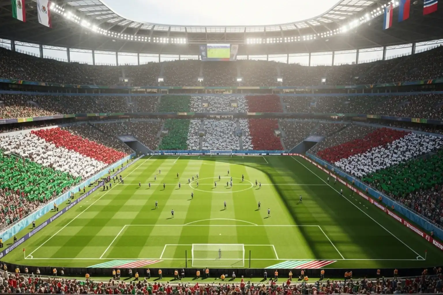 Presentation du Groupe A de la Coupe du Monde 2026 avec le Mexique, la Corée du Sud, l'Afrique du Sud et la Tchéquie