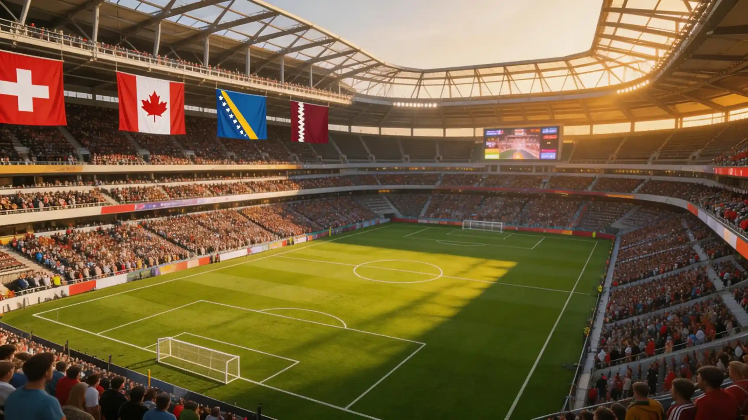Analyse du Groupe B de la Coupe du Monde 2026 avec la Suisse, le Canada, la Bosnie-Herzégovine et le Qatar
